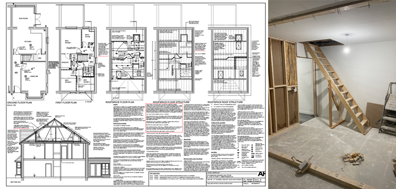 Construction drawing 1